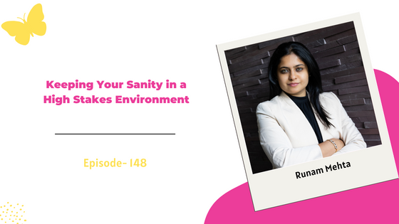 Keeping Your Sanity in a High Stakes Environment ft. Runam Mehta CEO HealthCube